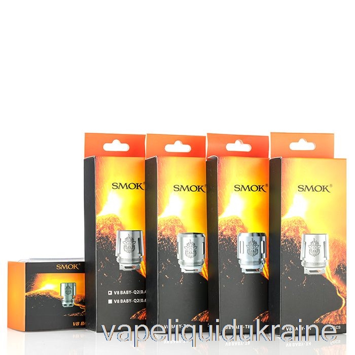 Vape Ukraine SMOK TFV8 Baby Replacement Coils 0.15ohm V8 Baby-M2 Dual Core